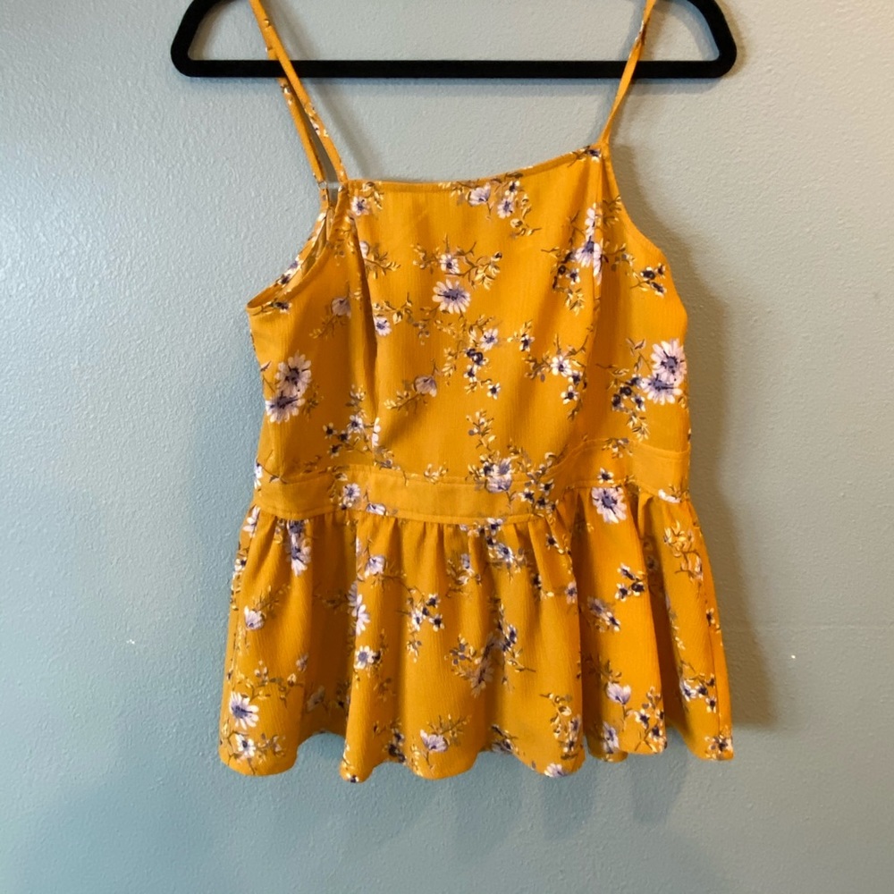 Alya floral tank top